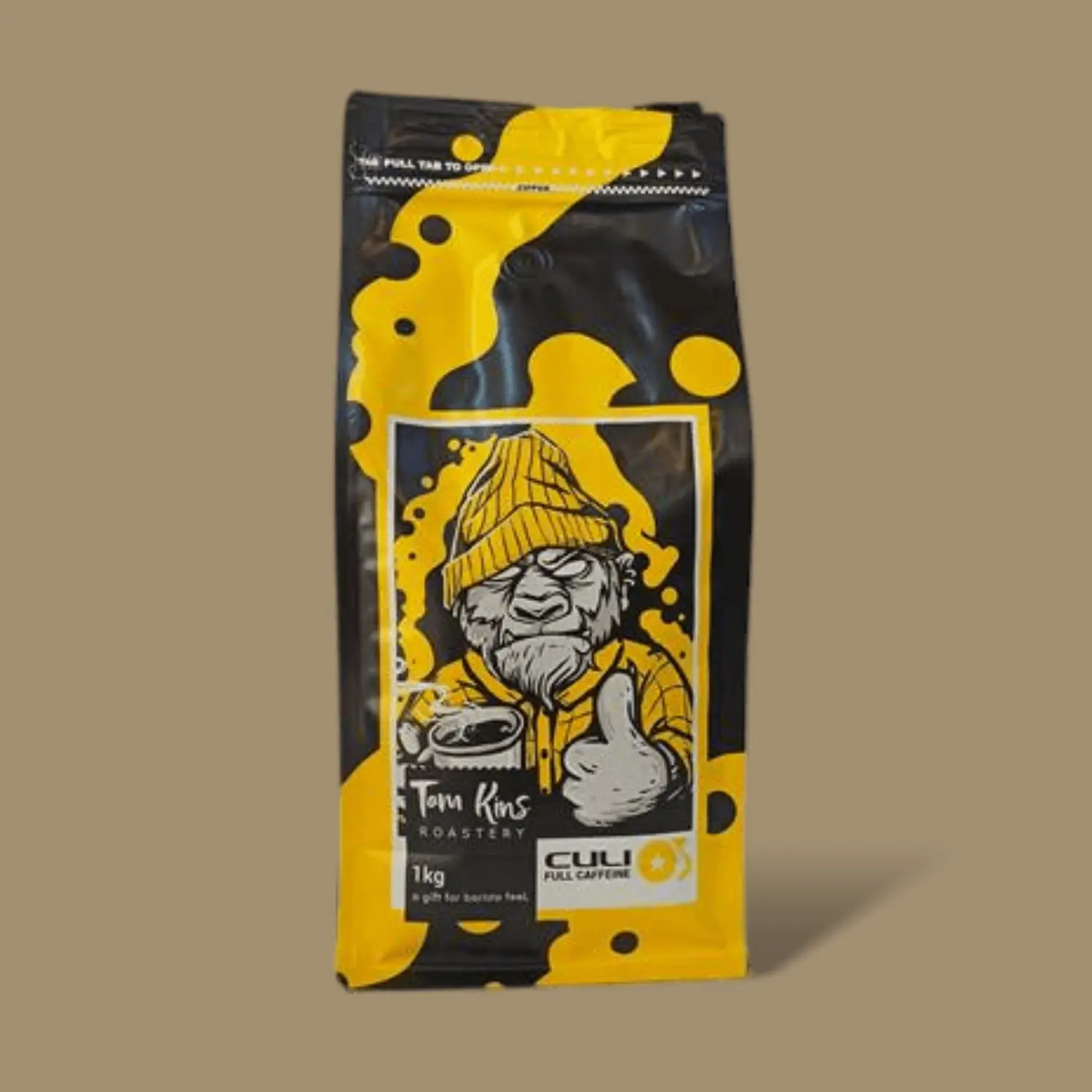 قهوه تام کینز زرد 90 درصد روبوستا