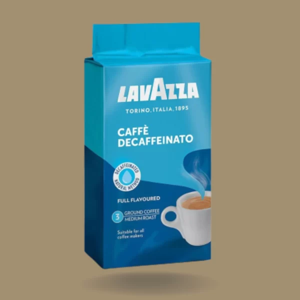 قهوه لاوازا بدون کافئین دک کلاسیکو 250گرمی پاکت