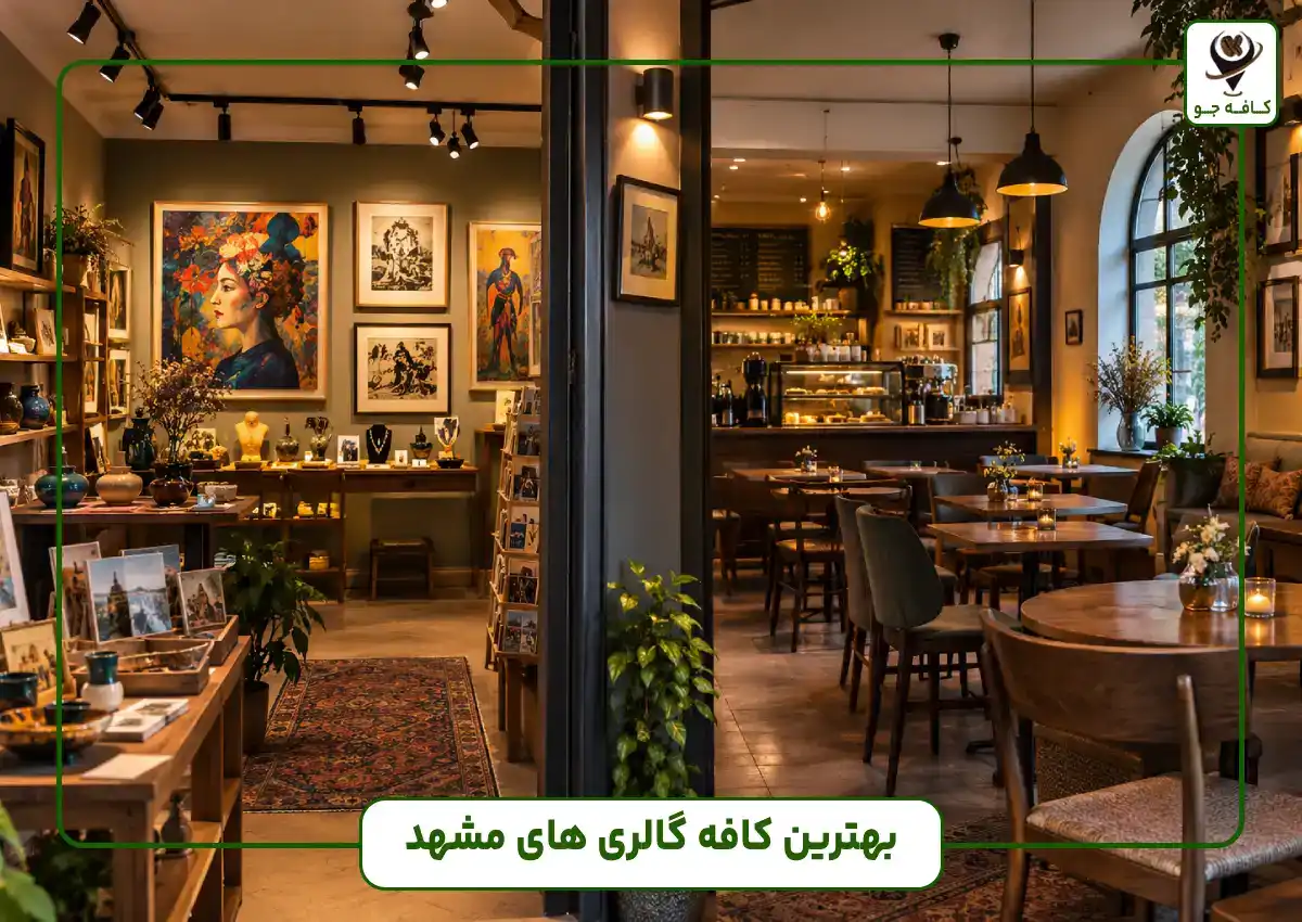 بهترین کافه گالریهای مشهد