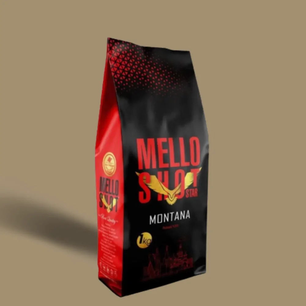 قهوه مونتانا ملوشات قرمز 100 درصد روبوستا